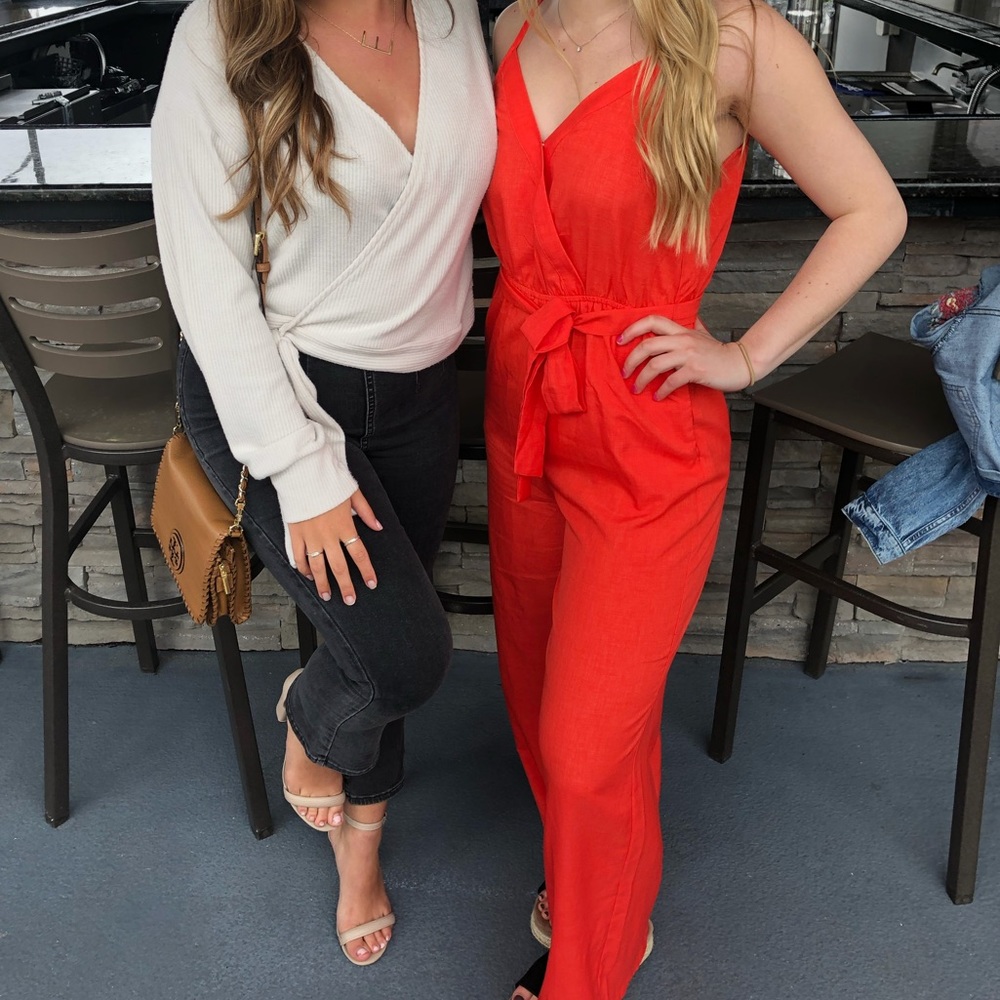 Coral Jumpsuit